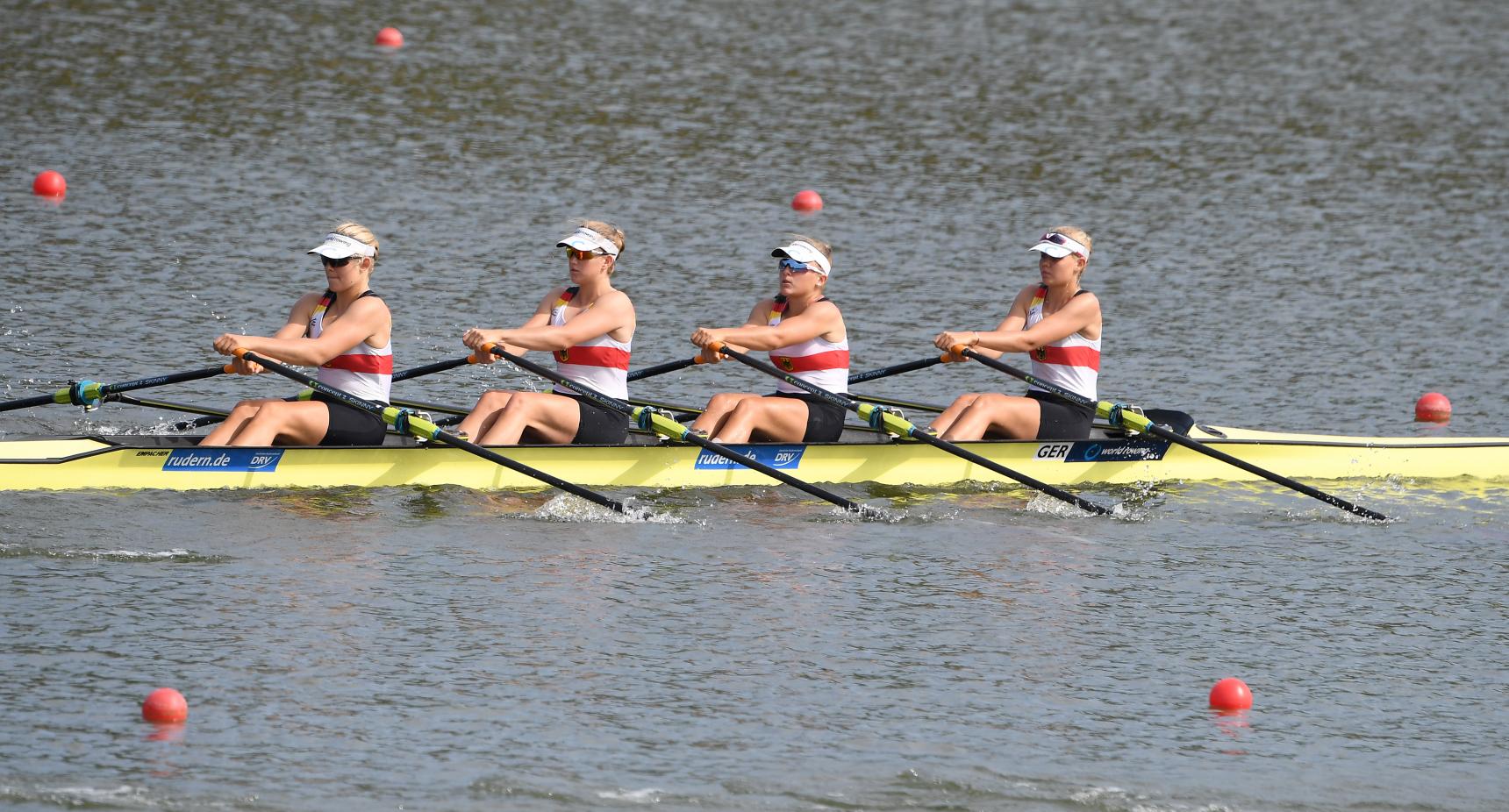 Alexandra und ihr Team auf dem Weg zur Silbermedaille 2018 08 12 RuderWM2