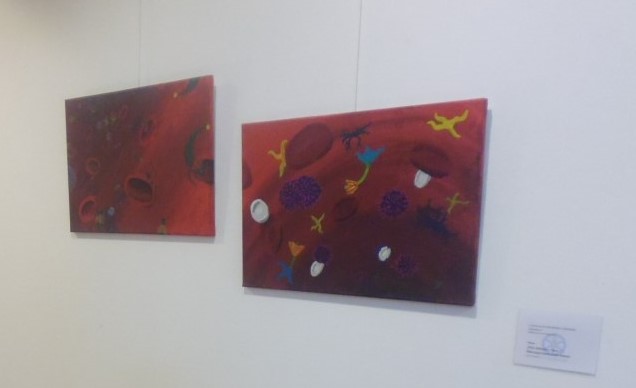 Bakterienkommunikation 2019 07 10 Schülerkunst3