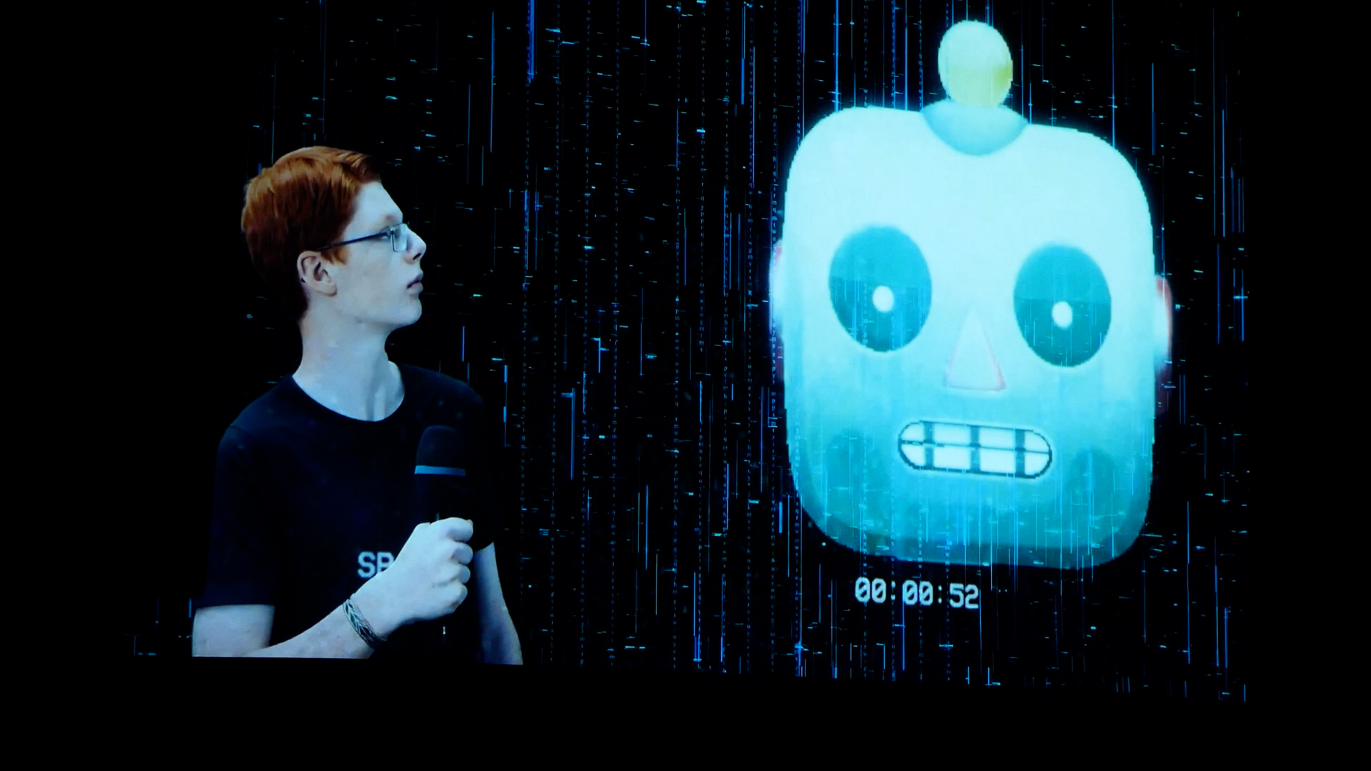 KI Show Bühnenpräsentation 02